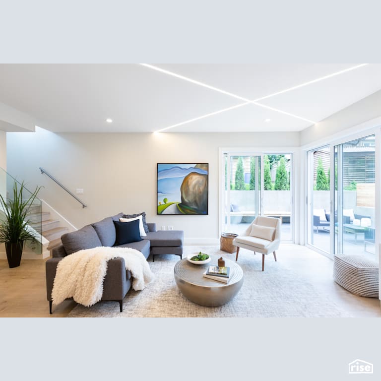 MODCUBE Living Room with Integrated LED by Synthesis Design