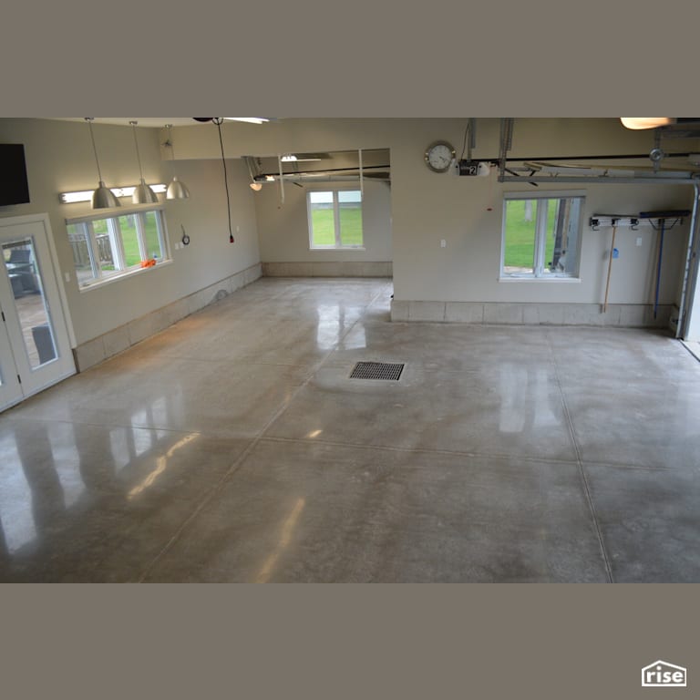 800 Grit Hiperfloor with Concrete Flooring by DeltaCrete