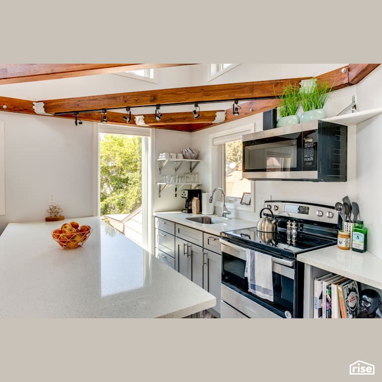 Triangle House with Fixed Window by HARKA Architecture, LLC