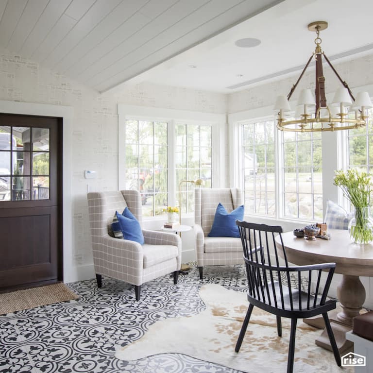 Breakfast Nook with Integrated LED by PlaidFox