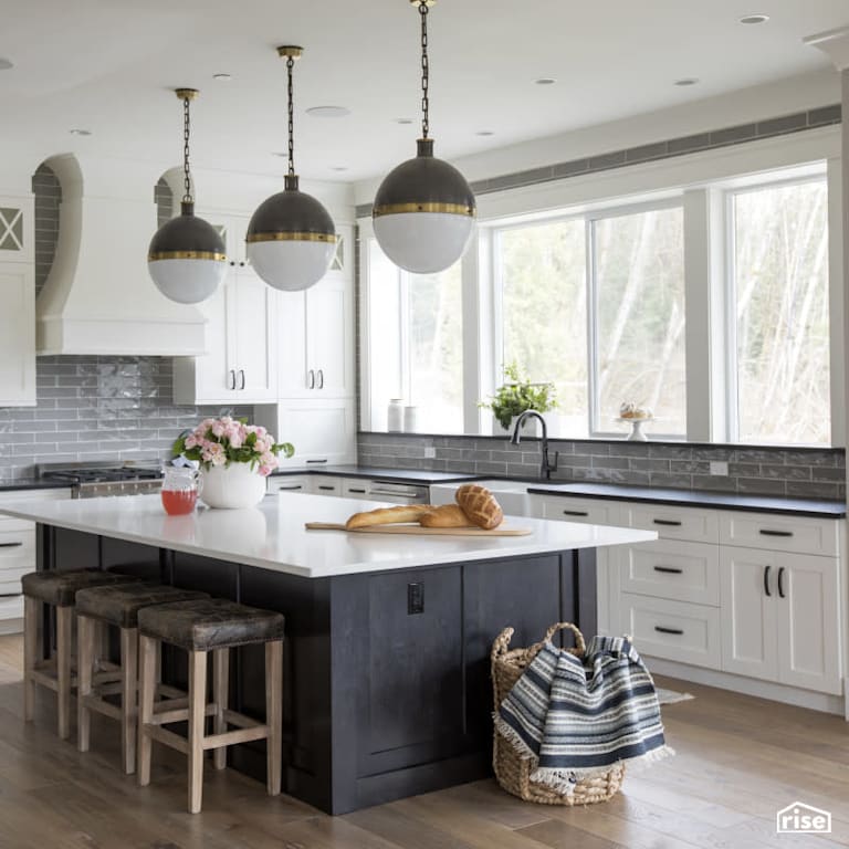 Riverside - Kitchen with Low-Flow Kitchen Faucet by PlaidFox