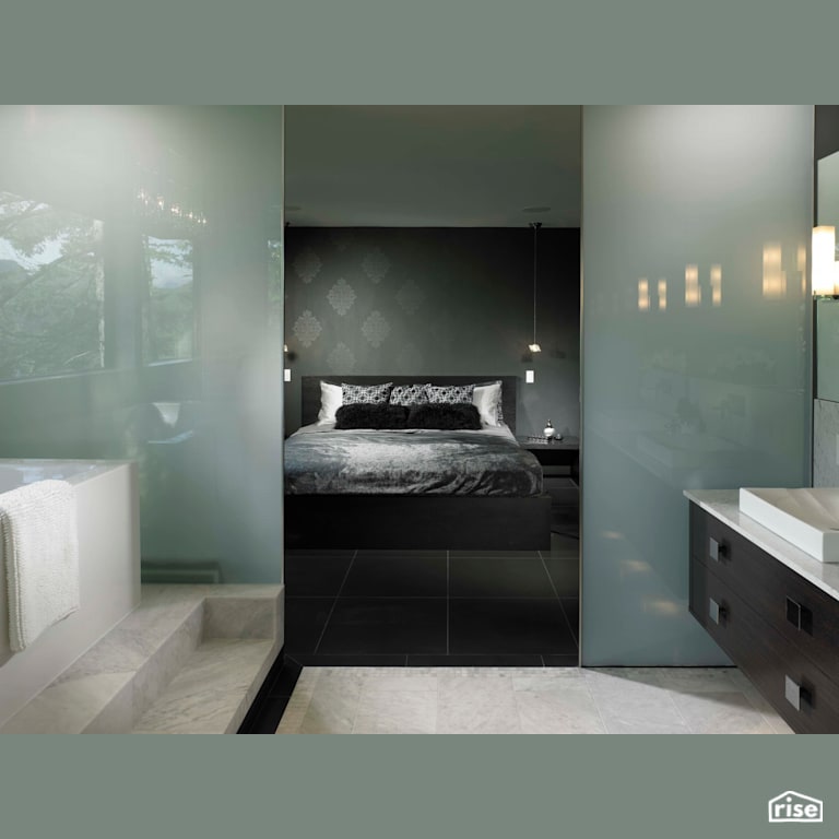 Master Bedroom with LED Lighting by My House Design/Build Team Ltd.