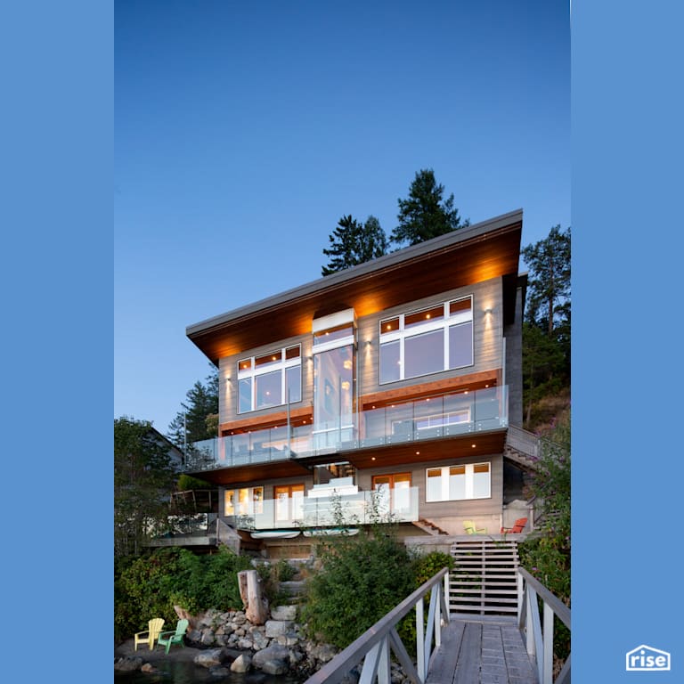 Seaside with Outdoor Gardens by Synthesis Design