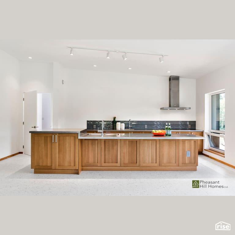 Yakisugi Passive House with Low-Flow Kitchen Faucet by Pheasant Hill Homes Ltd.