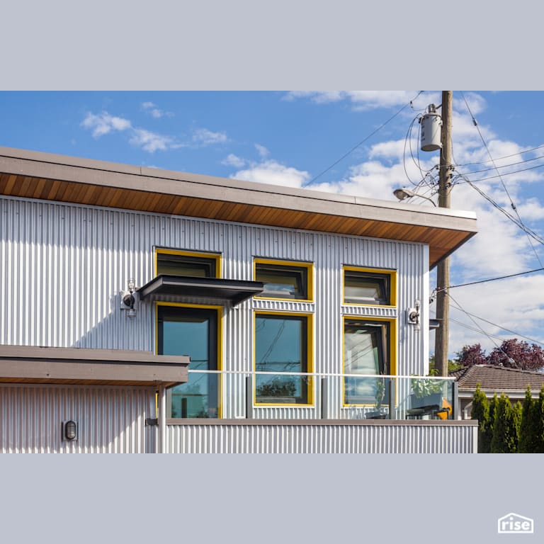 Worthington Exterior balcony with Aluminum Siding by Lanefab Design/Build