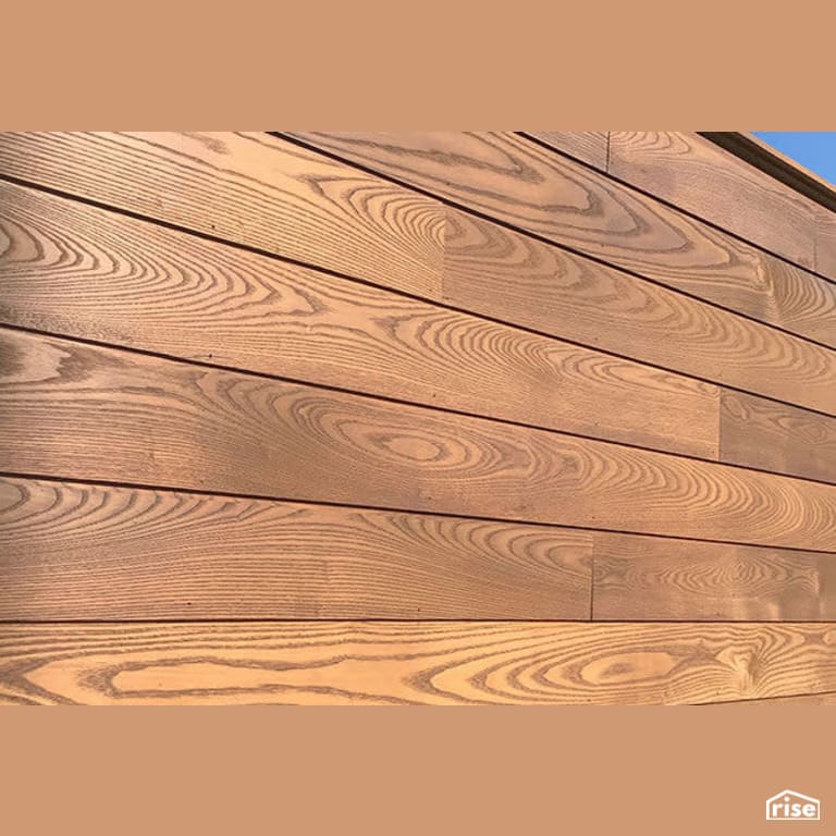 Horizontal Thermally Modified Wood Siding with Thermally Modified Wood Siding by Americana by Bingaman