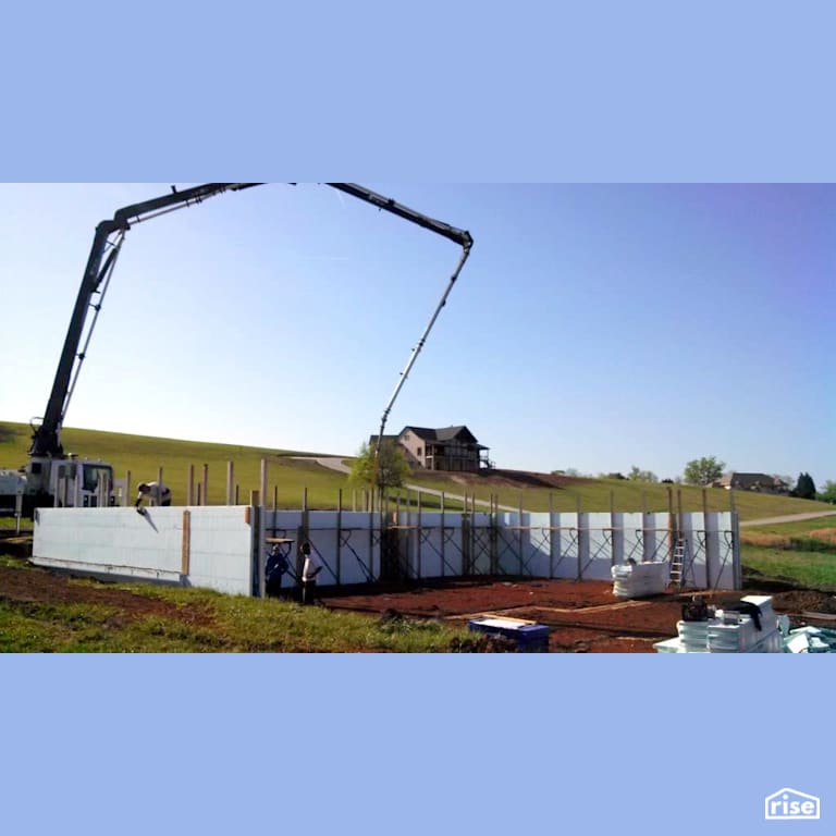 Panella Residence - Pour with Insulated Concrete Forms [ICF] by Nudura