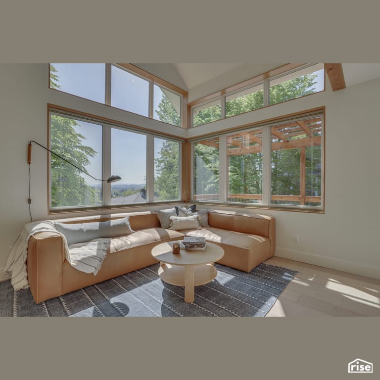 Mt. Tabor ADU with Wood Window Frame by HARKA Architecture, LLC