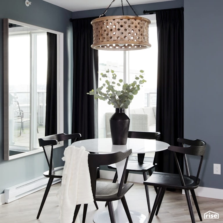 Homer Street - Dining Room with LED Lighting by PlaidFox
