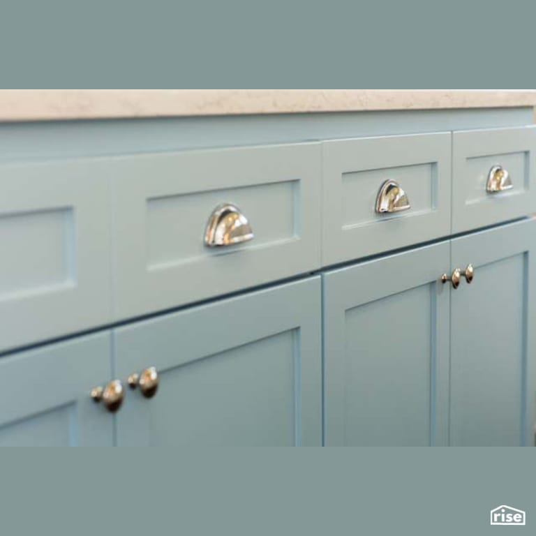 Kitchen Cabinets with FSC Certified Wood Cabinet by Winsome Construction