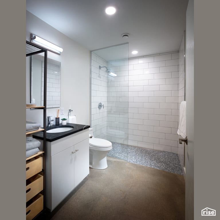 Latham Bathroom with Low-Flow Bathroom Faucet by Module