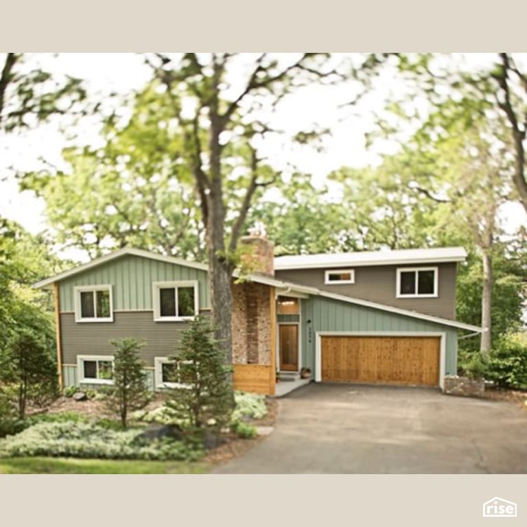 Front Exterior with Aluminum Siding by Constructive Builders