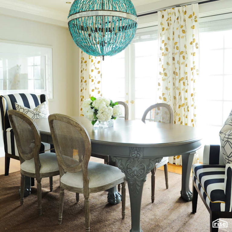 Dining Room with Integrated LED by PlaidFox