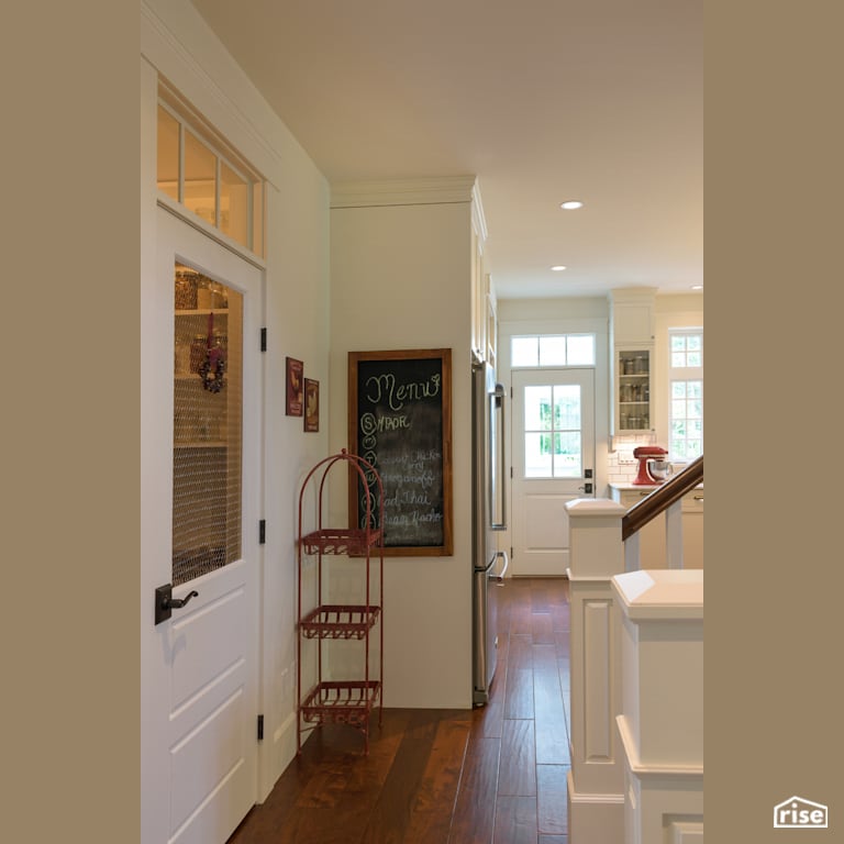 Kitchen with Integrated LED by Ellenwood Homes