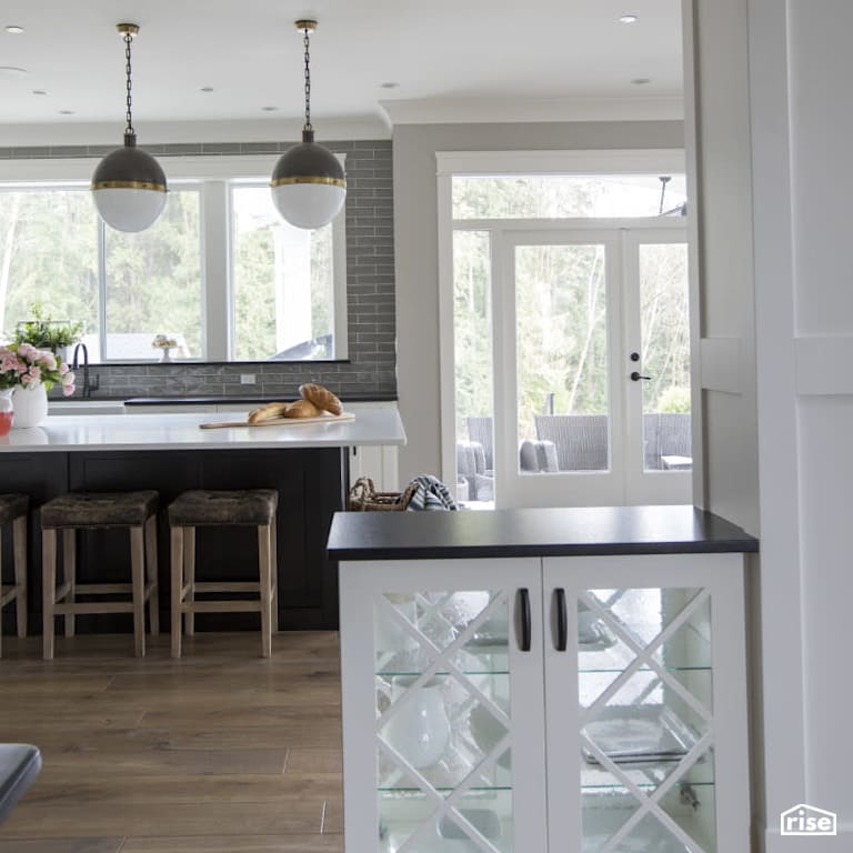 Kitchen with Integrated LED by PlaidFox