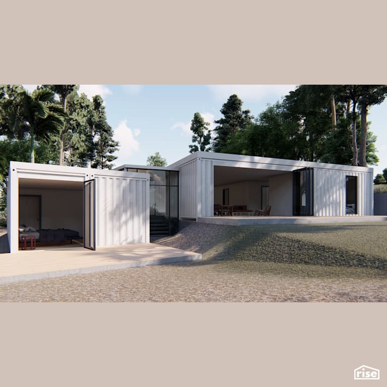 Exterior with Tilt-and-Turn Patio Door by RAD LAB