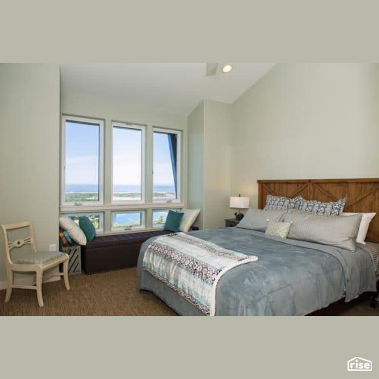 Bedroom with Carpeting by Winsome Construction