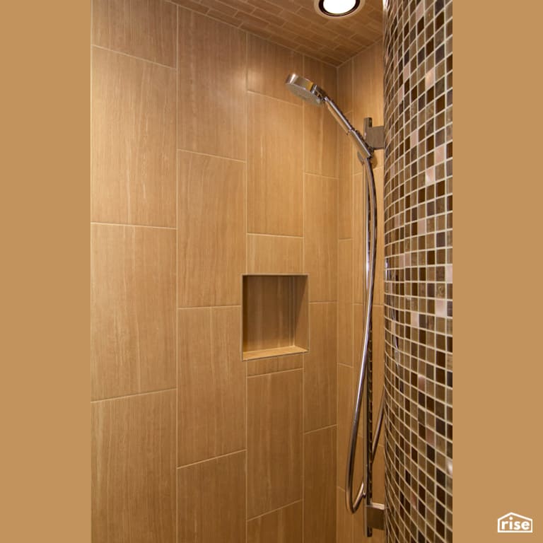 Low-flow Showerhead with Low-Flow Showerhead by Winsome Construction