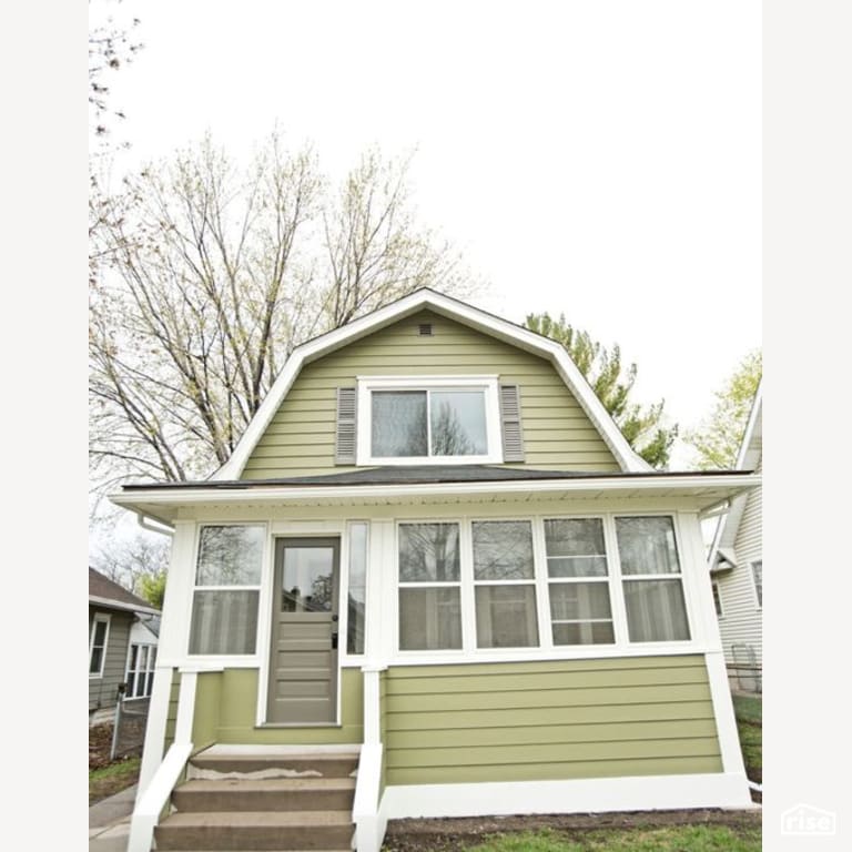 Exterior with Clapboard Wood Siding by Constructive Builders