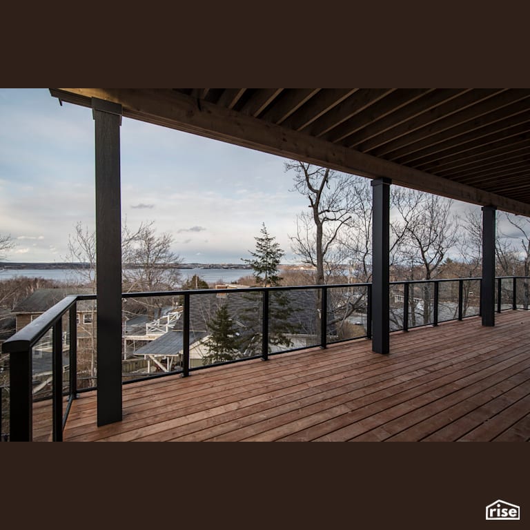 Villa Lina - Deck with Composite Decking by Bowers Construction