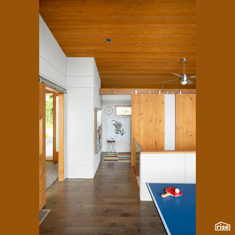 Entry with Ceiling Fan by Synthesis Design