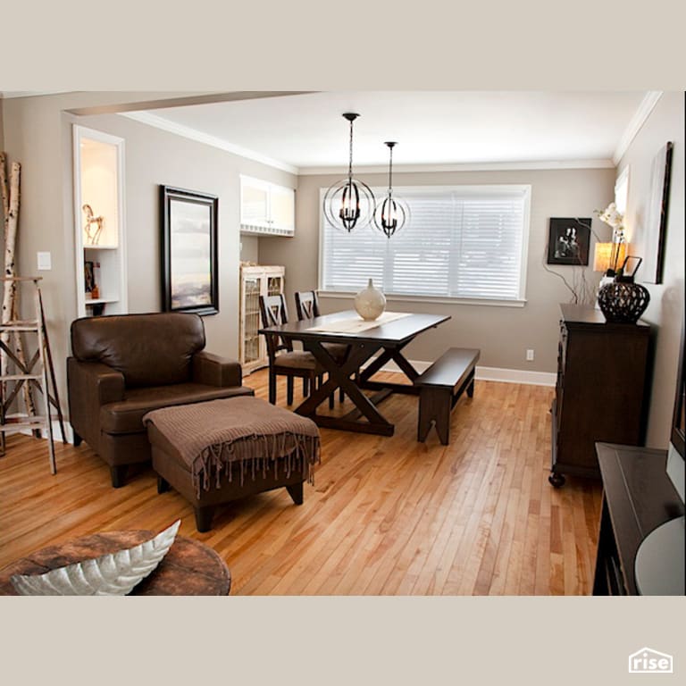 Albert Street I Dining Room with Salvaged Wood Furniture by Reimagine Designs