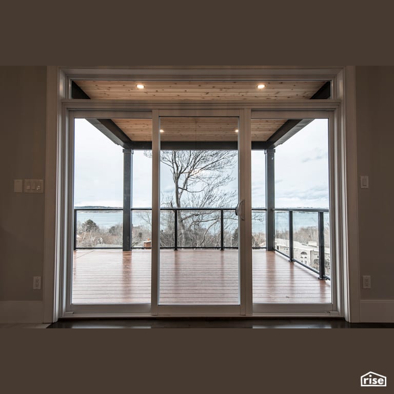 Villa Lina - Deck with Composite Decking by Bowers Construction