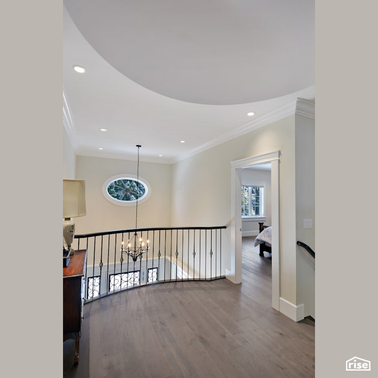 Upper Level with Integrated LED by My House Design/Build Team Ltd.
