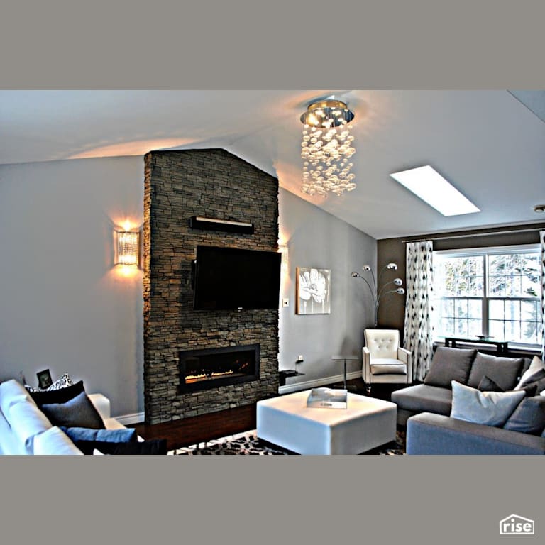 Crestfield with Engineered Hardwood by Amazing Space Interiors