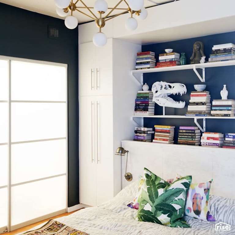 Gastown Loft - Bedroom with LED Lighting by PlaidFox