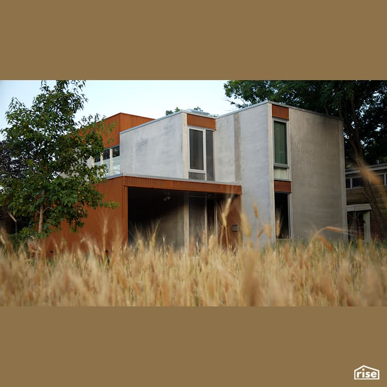 5ive Exterior 01 with Aluminum or Metal Window Frame by Shelter Architecture
