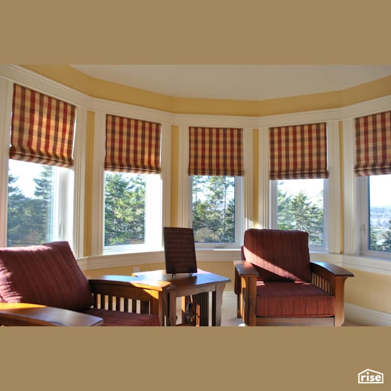 Window Treatments by Amazing Space Interiors