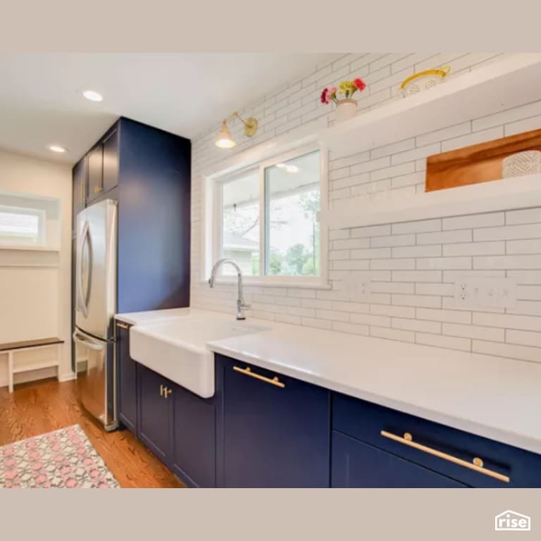 Kitchen with Integrated LED by Constructive Builders