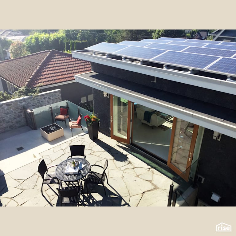 E29th Exterior Solar Roof with LED Lighting by Lanefab Design/Build