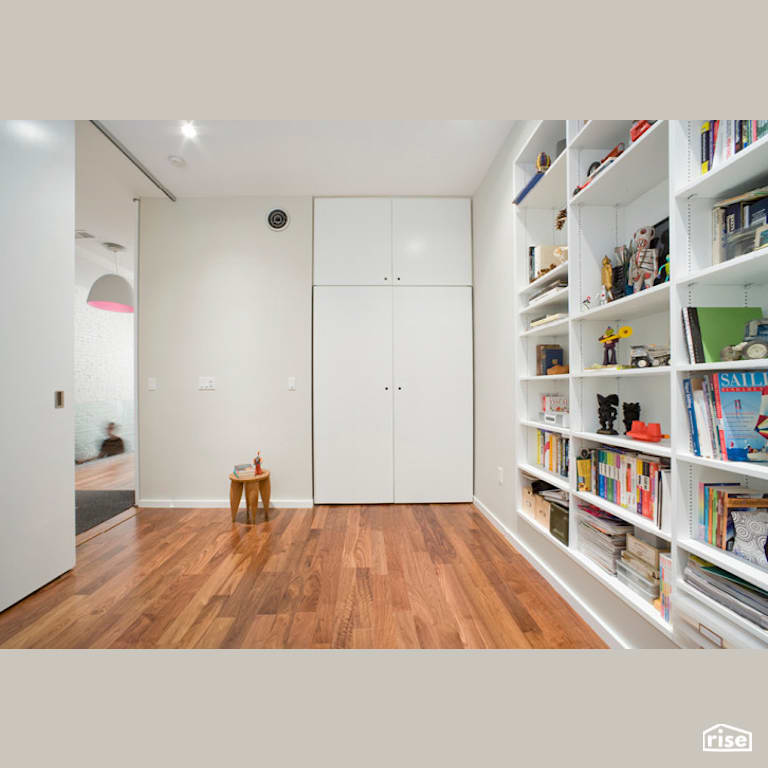 Jenks Residence - Great Room with Ceiling Light by Merge Architects