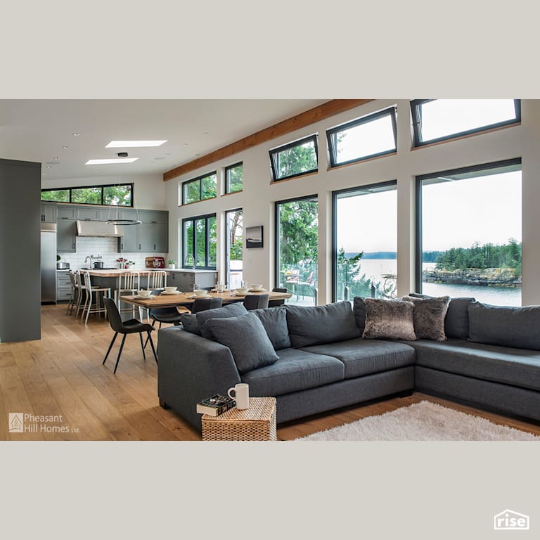 The View with Integrated LED by Pheasant Hill Homes Ltd.