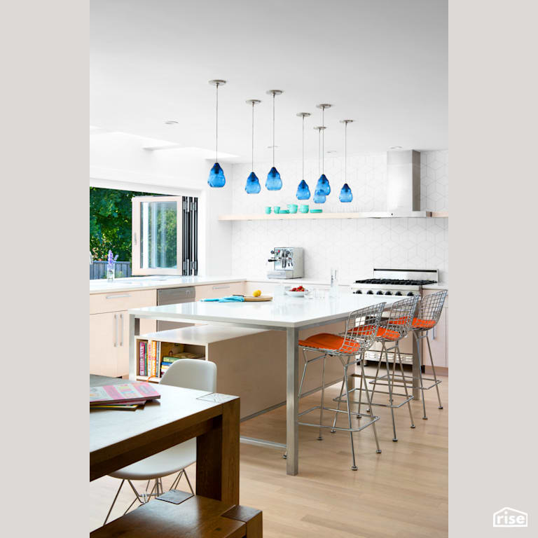 Kitchen with Integrated LED by Naikoon Contracting