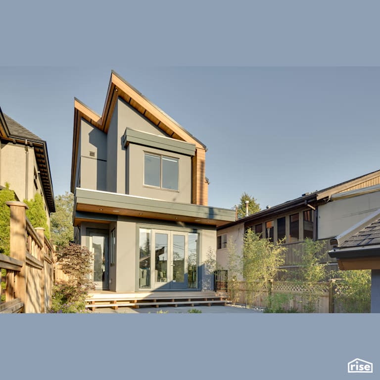 Clay Construction - Kerrisdale Modern - Exterior with Energy Star Exterior Door by Clay Construction