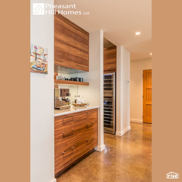 Beachfront Living - Kitchen with Integrated LED by Pheasant Hill Homes Ltd.