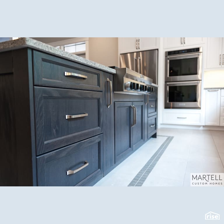 50 Via Roma Way - Kitchen with Gas Range by Martell Homes