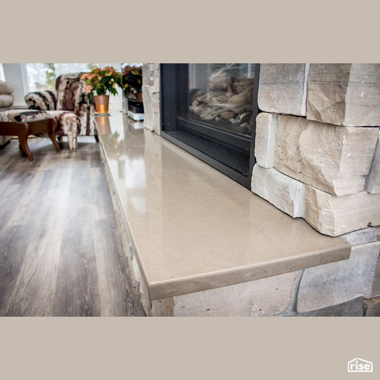 Home Fashions - Cottage Home with Gas Fireplace by Home Fashions
