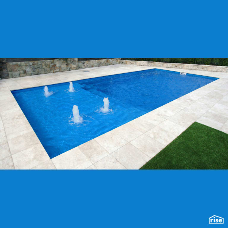 Inground Swimming Pool with Variable Speed Pool Pump by PoolBoy Inc