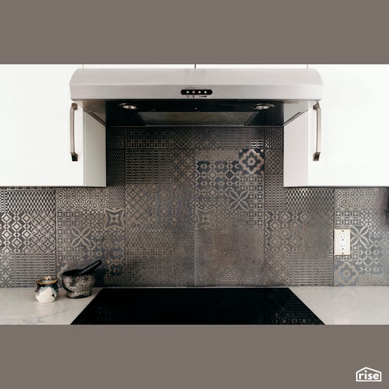 West-End Halifax Contemporary Design with Range Hood by Case Design/Remodeling