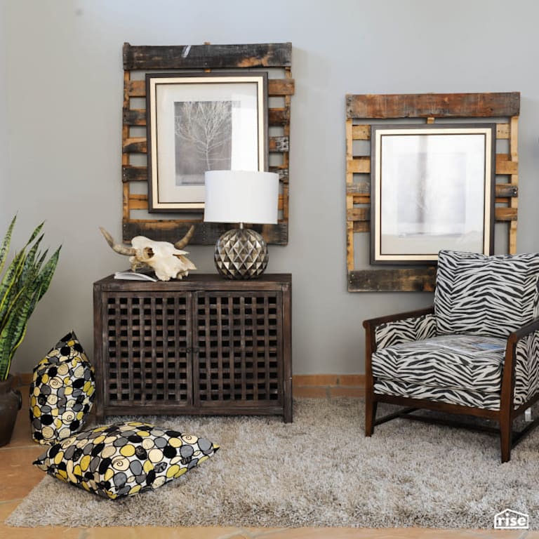 Wood Furniture with Carpeting by PlaidFox
