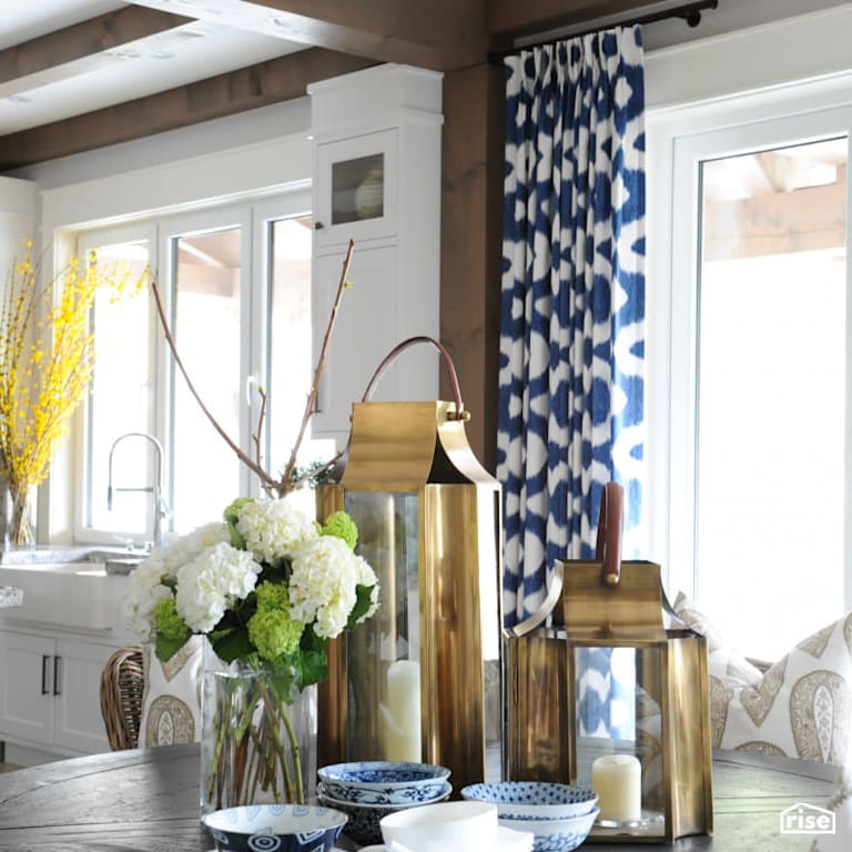 Walnut Grove - Breakfast Nook with Low-Flow Kitchen Faucet by PlaidFox