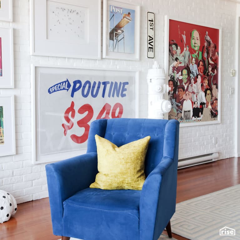 Gastown Loft - Living Room with Standard Thermostat by PlaidFox