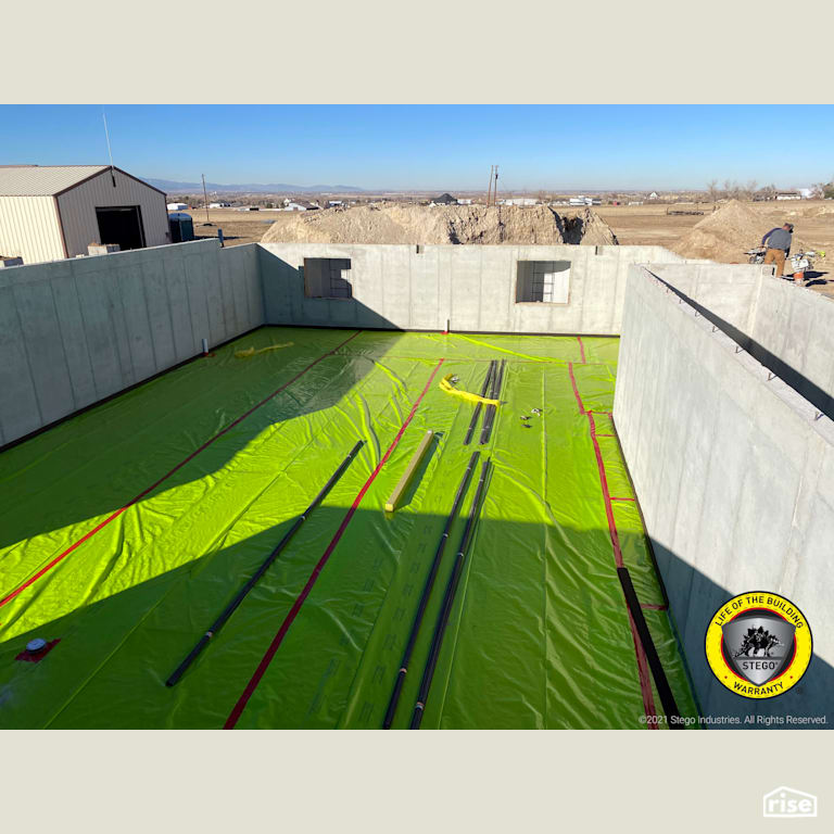 StegoHome Below-Slab Vapor Protection with Vapor Control Layer by Stego Industries, LLC