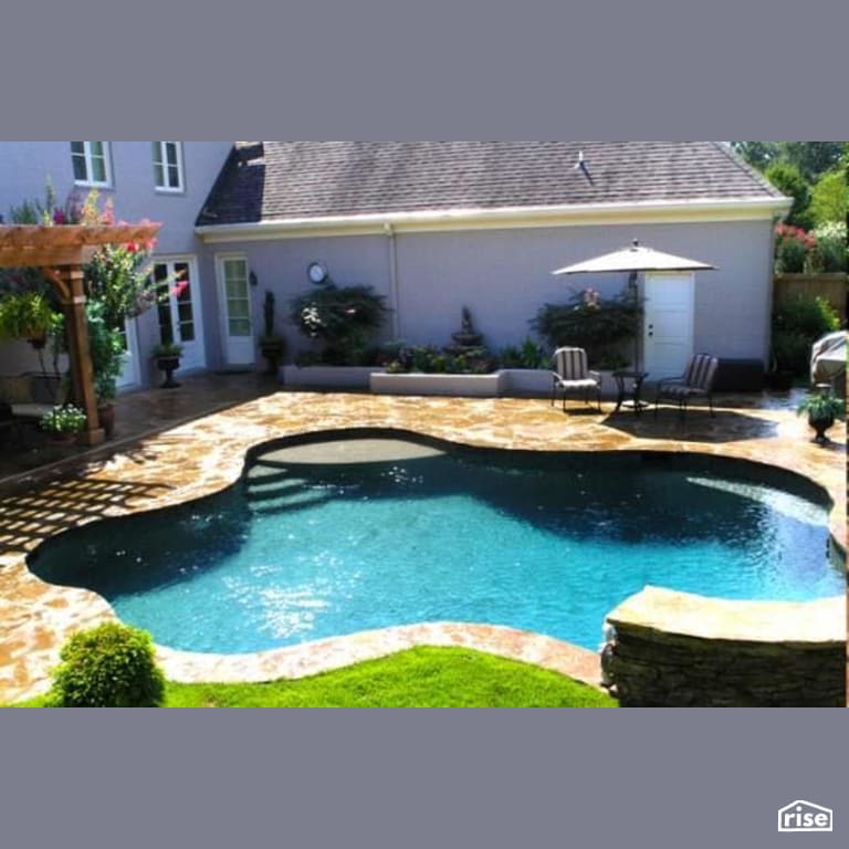Inground Swimming Pool with Variable Speed Pool Pump by PoolBoy Inc