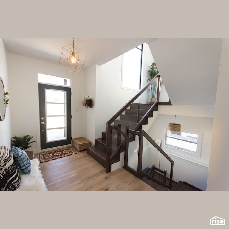 Paradiso Entryway with Energy Star Exterior Door by Bowers Construction