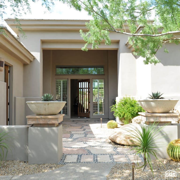 Scottsdale Arizona Retreat - Exterior with Energy Star Exterior Door by PlaidFox